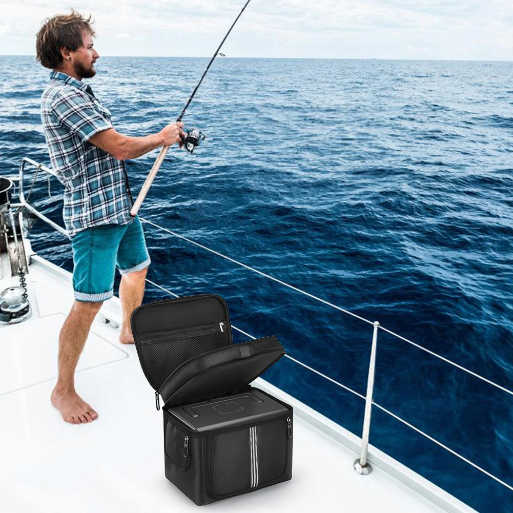 Power Station Travel Bag with Handle Power Station Storage Case Protective Pouch for BLUETTI Solar Generator EB3A 268Wh LiFePO4