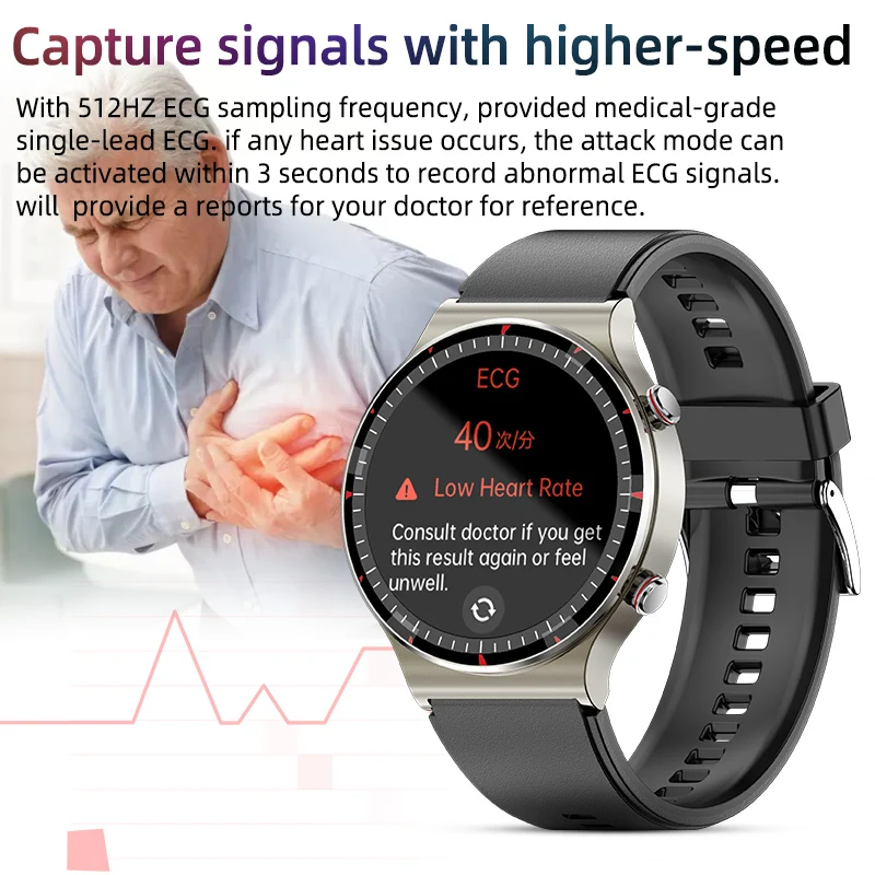 Medical Blood Pressure Grade Watch  Smartwatch Blood Pressure - G08 Ecg  Health - Aliexpress