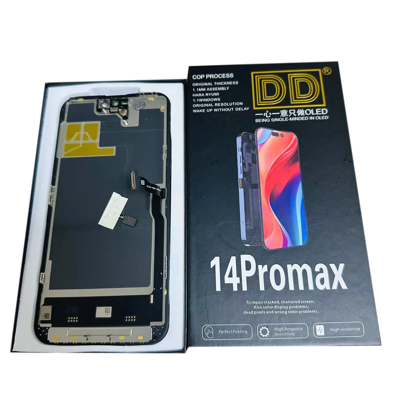 SOFT OLED LCD Panel Pantalla Replacent For iPhone 13Pro 14Pro 15Pro 16Pro 13PRO MAX Display Touch Screen Digitzer