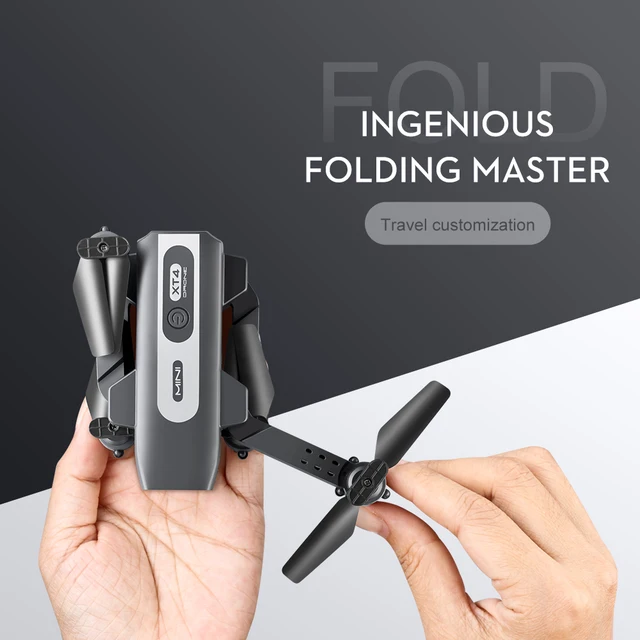 2023 New XT4 Mini Drone 4K Camera Dron Professional Obstacle Avoidance