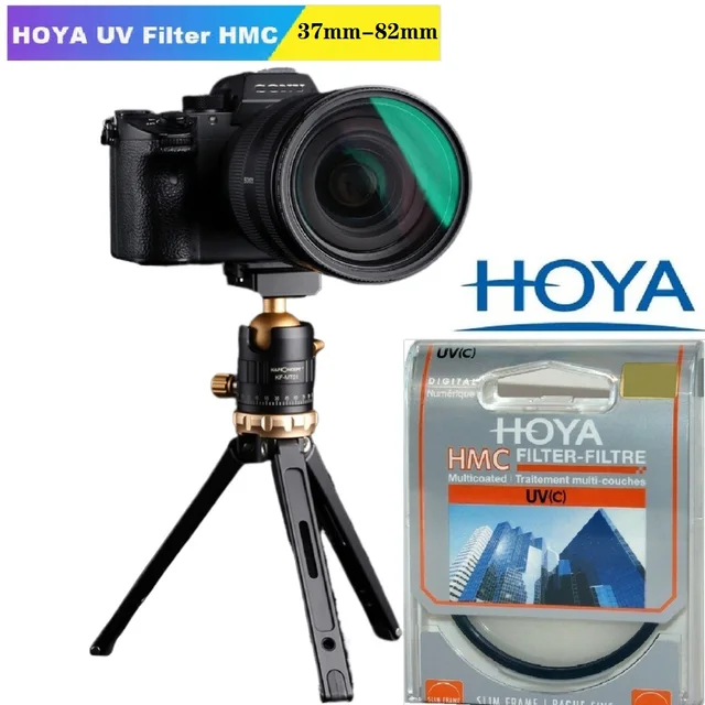 Filtre UV HOYA UX MkII 40.5mm - Traitement HMC-WR Anti-reflets Et Hydrofuge - Monture Aluminium Basse Pour Objectifs Grand Angle