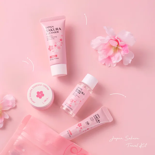 Laikou-Sakuraスキンケアセット,フェイシャルクリーナー