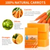 AILKE Carrot Anti-Oxidation Serum Soap, Brighten Even Skin Tone, Suitable For Black Dark Skin, Vegan Soap 3