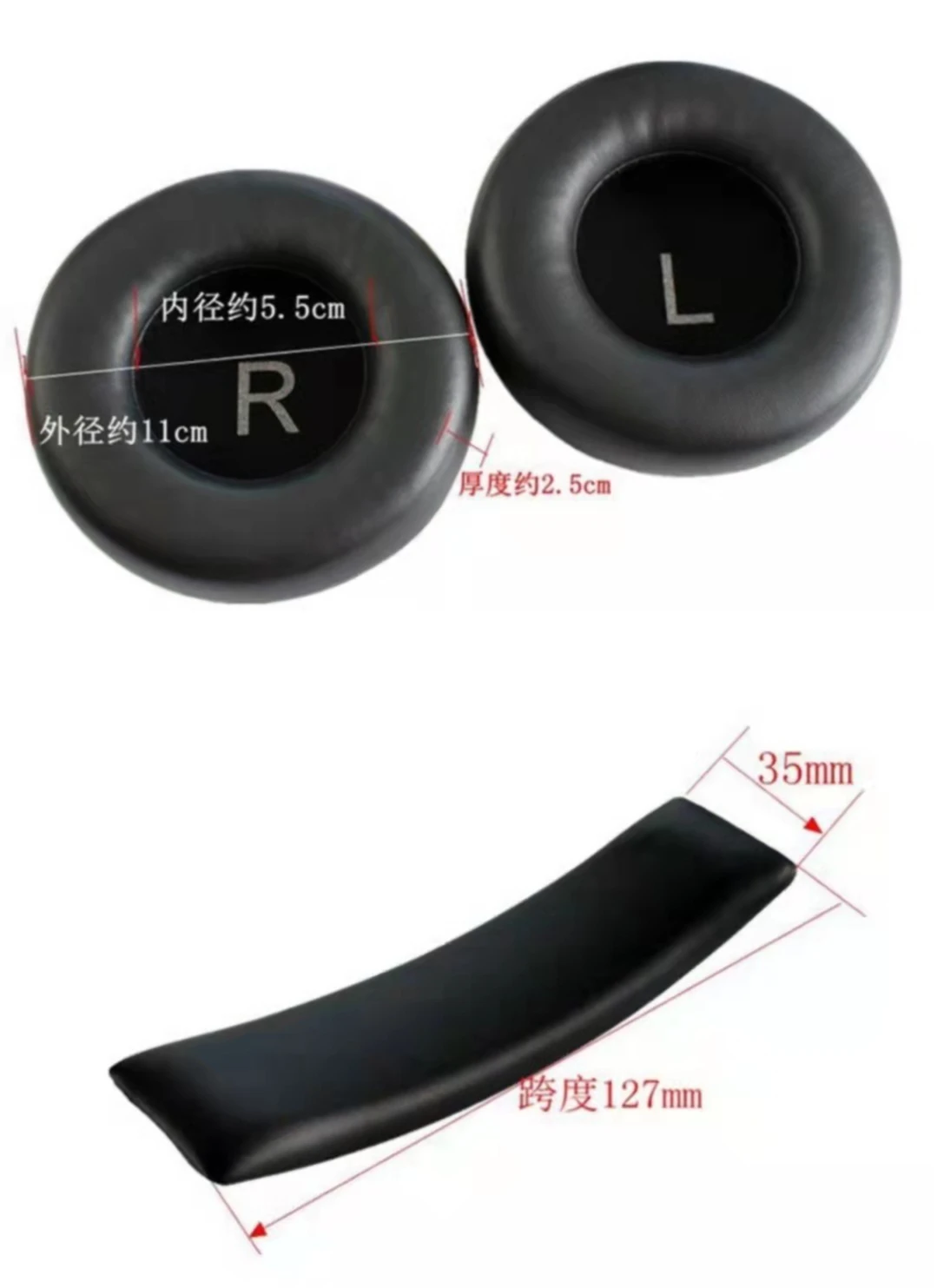 Earpads For AKG k550 k551 k553 k 550 551 K240S K241 K270 K271 K272 Headphones Portable Audio Headset Headband With Ear Cushion