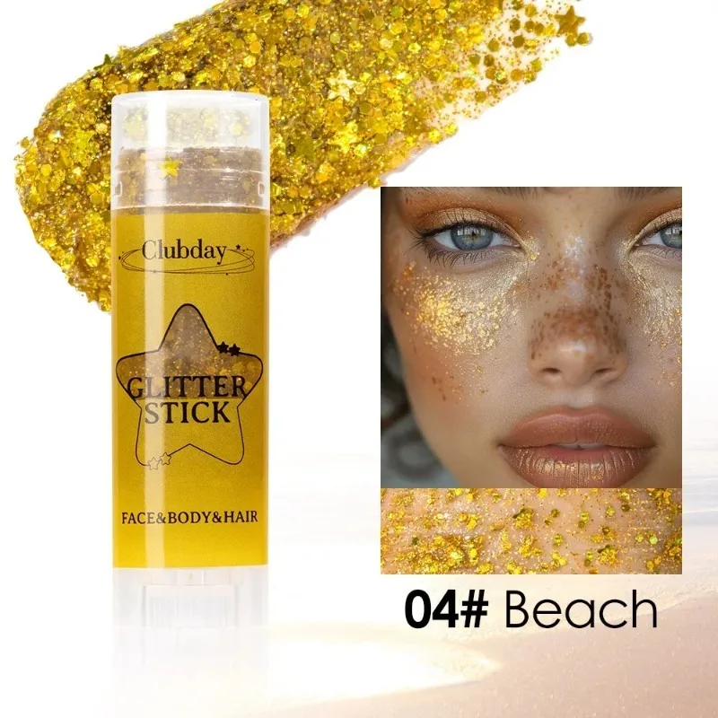Radiant Sparkle Gel Stick - High Gloss Pearl Glow Eyeshadow and Body Glitter