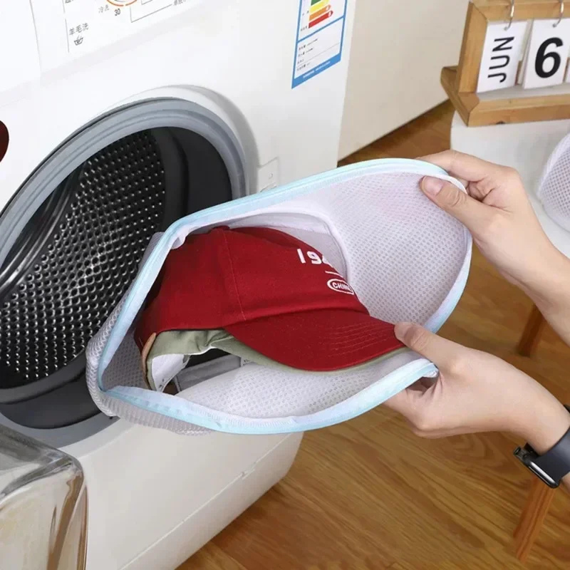 A hat washing bag hat laundry bag anti-deformation washing machine hat convenient washing machine net 3