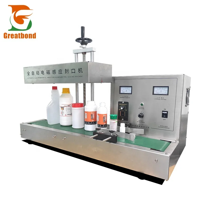 

Factory Low Price Desktop Automatic Aluminum Foil Sealer Continuous Induction Plastic Glass Jar Bottle Gasket Sealing Machine