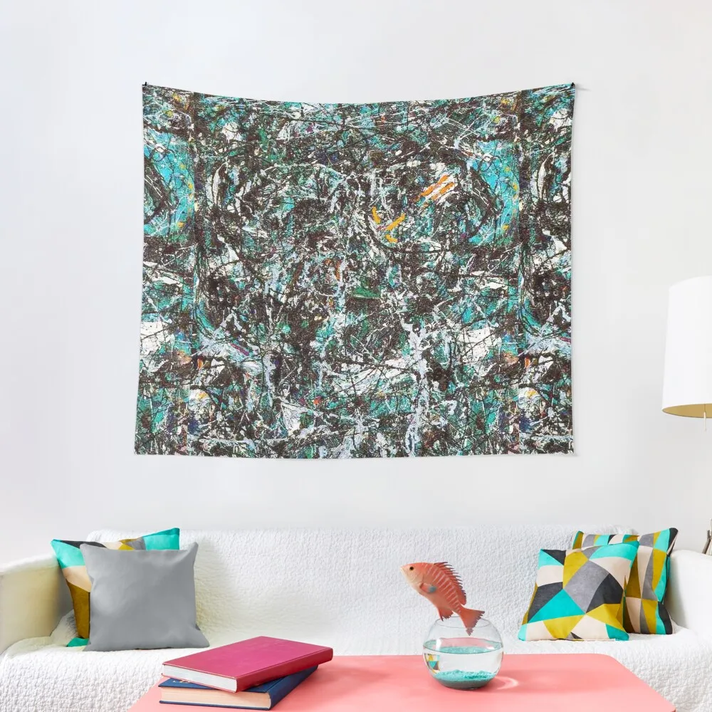 Completo Fathom Five. Jackson Pollock Arazzo Accessori Per La Decorazione Della Stanza Murale Decorazioni Per Esterni Arazzo Divertente