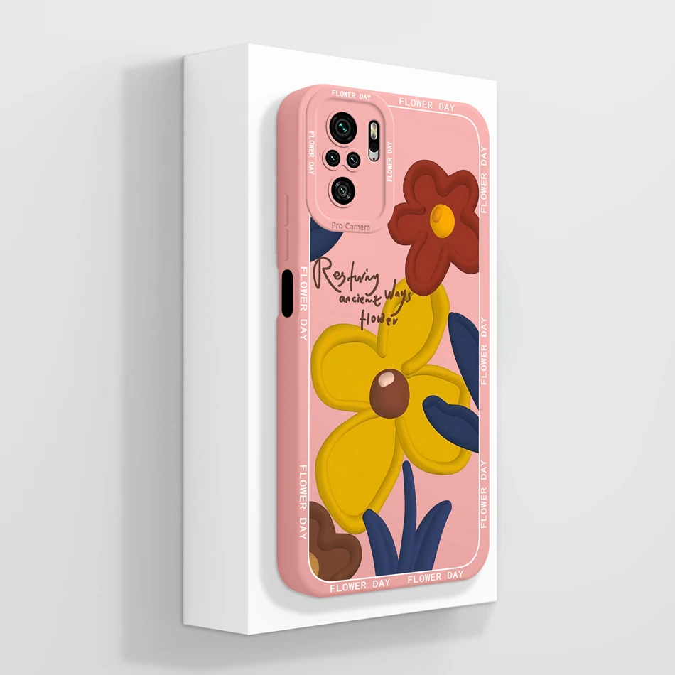 Luxurious Soft Silicone Shockproof Back Cover for POCO M5S - Full Protection Fashion Case