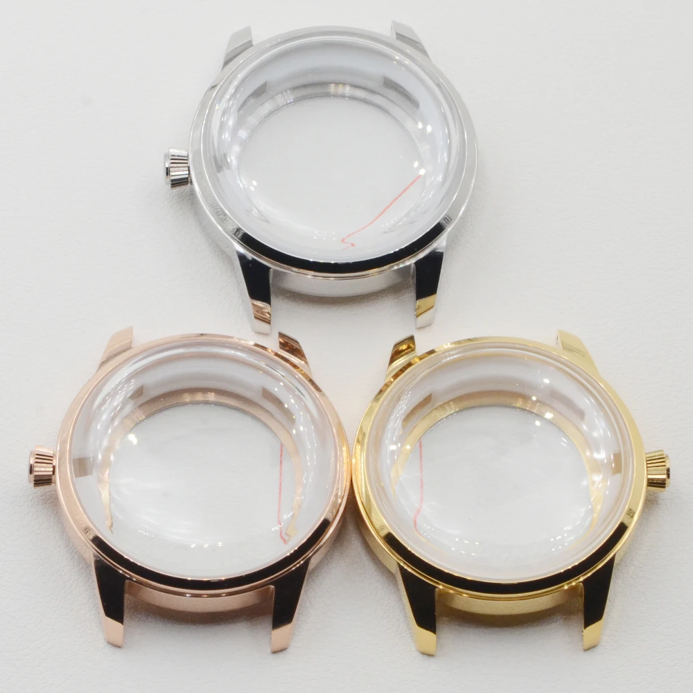 Elegant 40mm Sapphire Dive Watch Case – Men's DIY Accessory