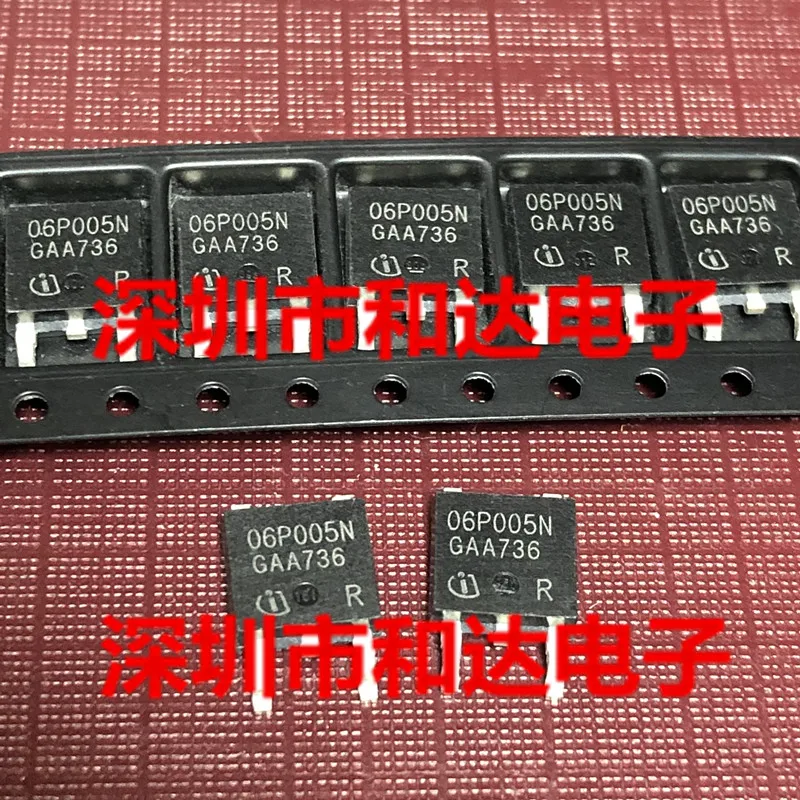 

10 шт. Оригинальный Новый 06P005N IPD06P005N SMD TO-252 -60V-A