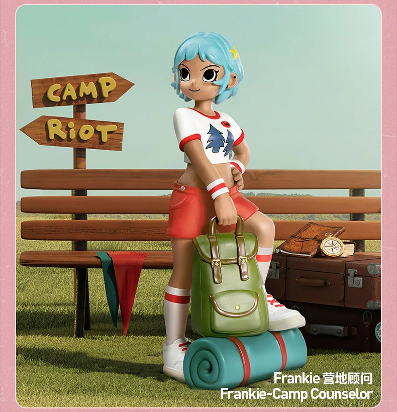 thumbnail image 1 of Genuine Peach Riot Rush Hour Series Blind Box Guess Bag Cute Cool Poppy-Lce Cream Parlor Anime Figures Surprise Mysterious Gift, 1 of 5