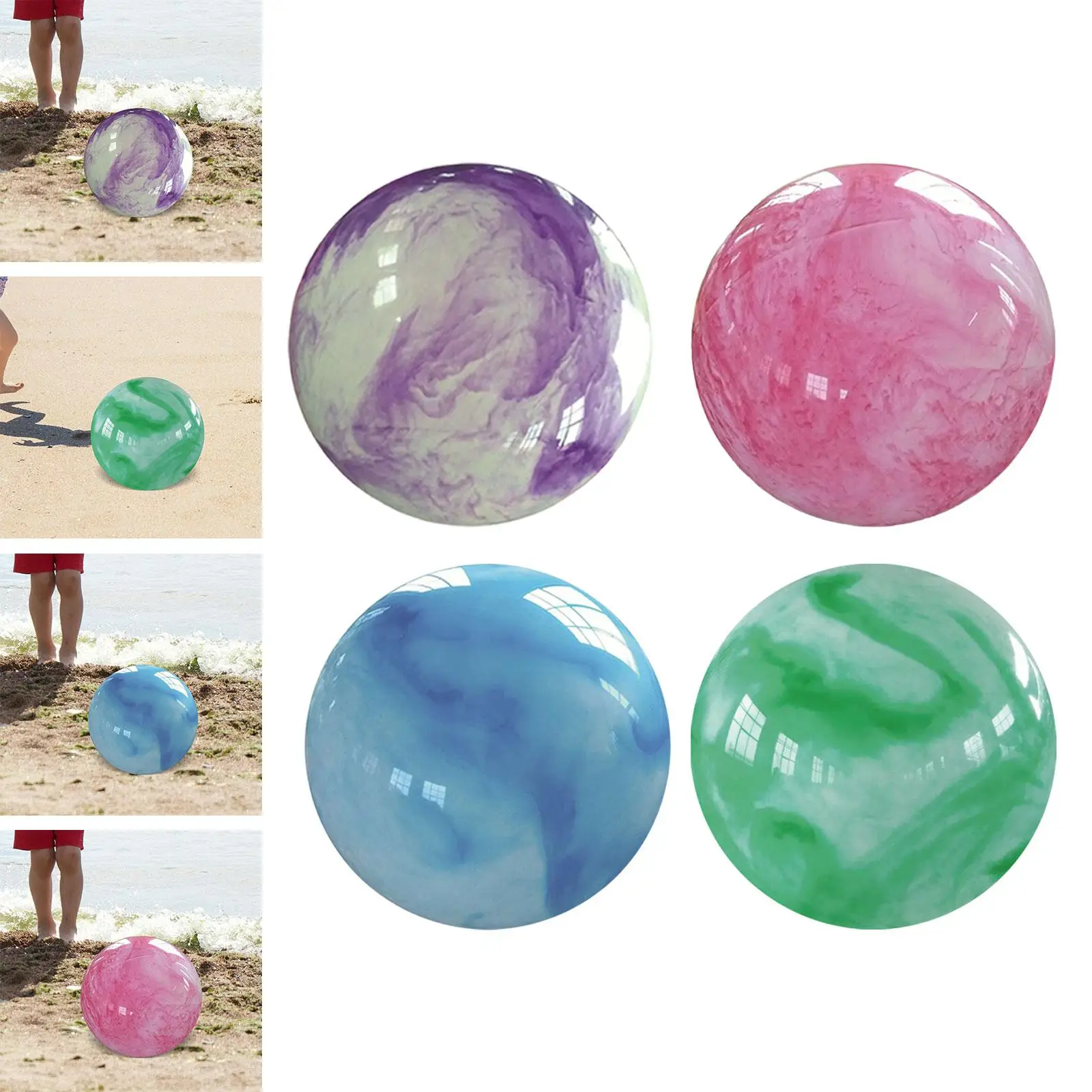 Beach Ball Inflatable Blow Toy Party Favor Summer Water Games Swimming Pool Ball water toys inflatable water toys inflatable ball toys inflatable swimming pool toy rubber toy ball