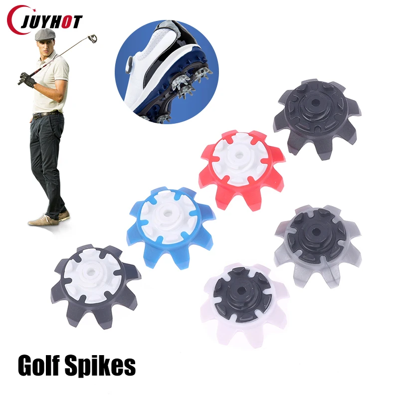 

10Pcs/pack Golf Shoes Spikes Cleats LOOSE Various Options Golf spikes Replacement for Golf Club Golf Training Accessories