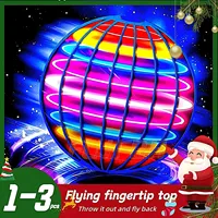 Flying Ball Boomerang Fly Orb Magic With LED Lights Drone Hover Ball Fly Nova Orb Flying Spinner Children Toys Christmas Gifts 1