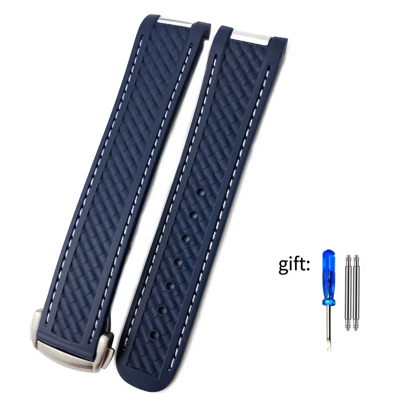 Premium Soft Silicone Rubber Watch Strap