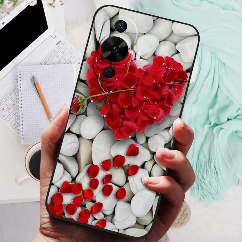 Lion Wolf Black Silicone Soft Protective Phone Case Cover