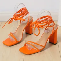 Sandales à talons aiguilles avec ceinture croisée, élégantes, à la mode, pour Banquet, fête, chaussures d'été pour mariage, nouvelle collection été 2