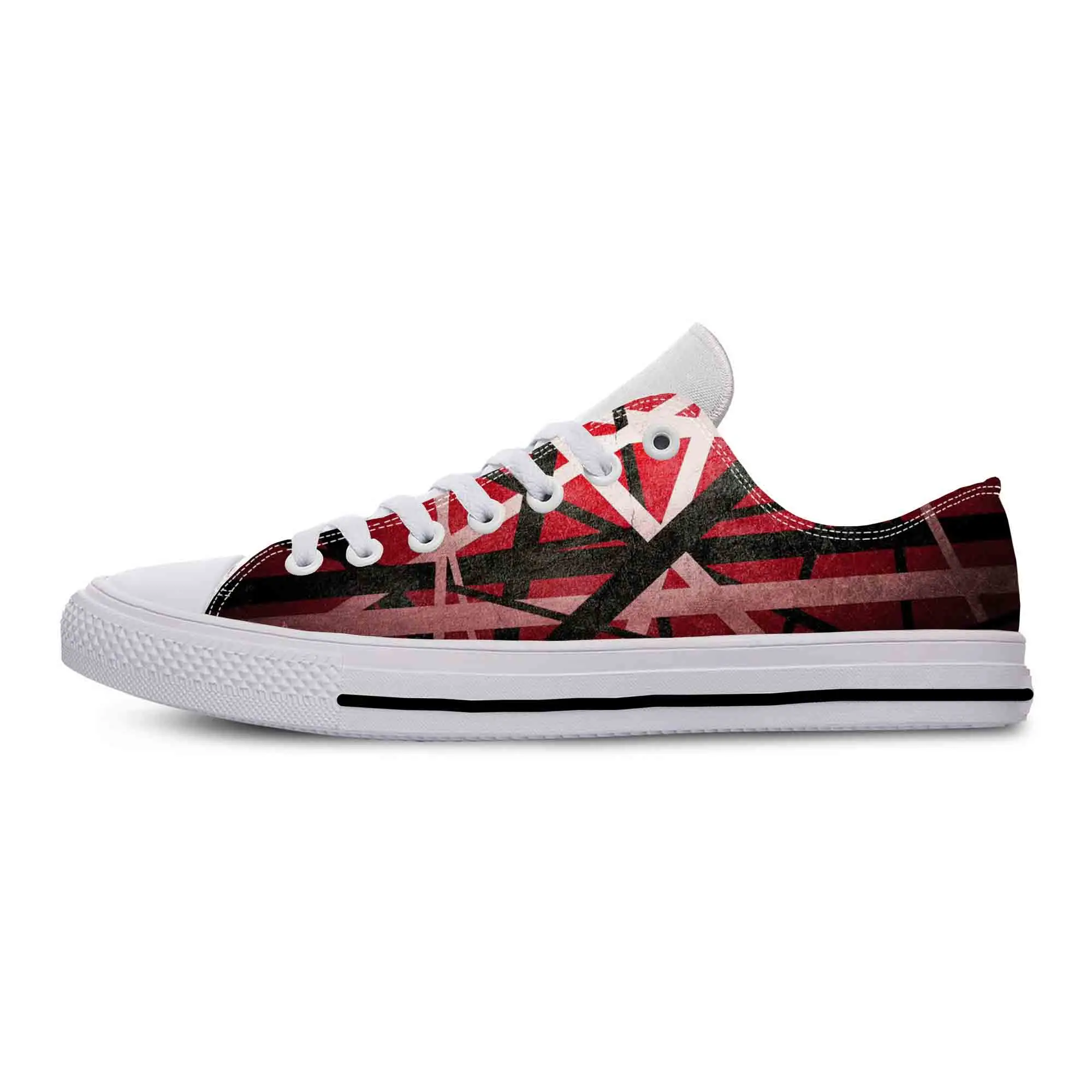 Casual Shoes EVH 5150 Stripes Guitar 3D Print for Men Women