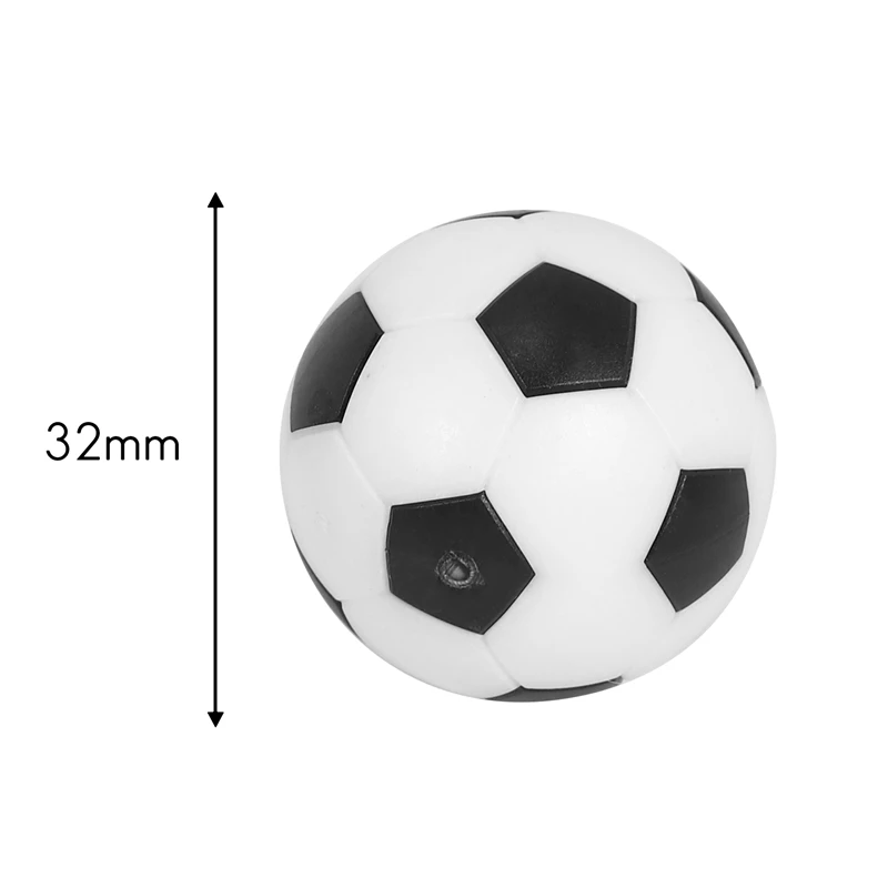 

12PCS Small Football Style Table Ball Foosball Hard Plastic Table Ball Counterpart Game Children Toy