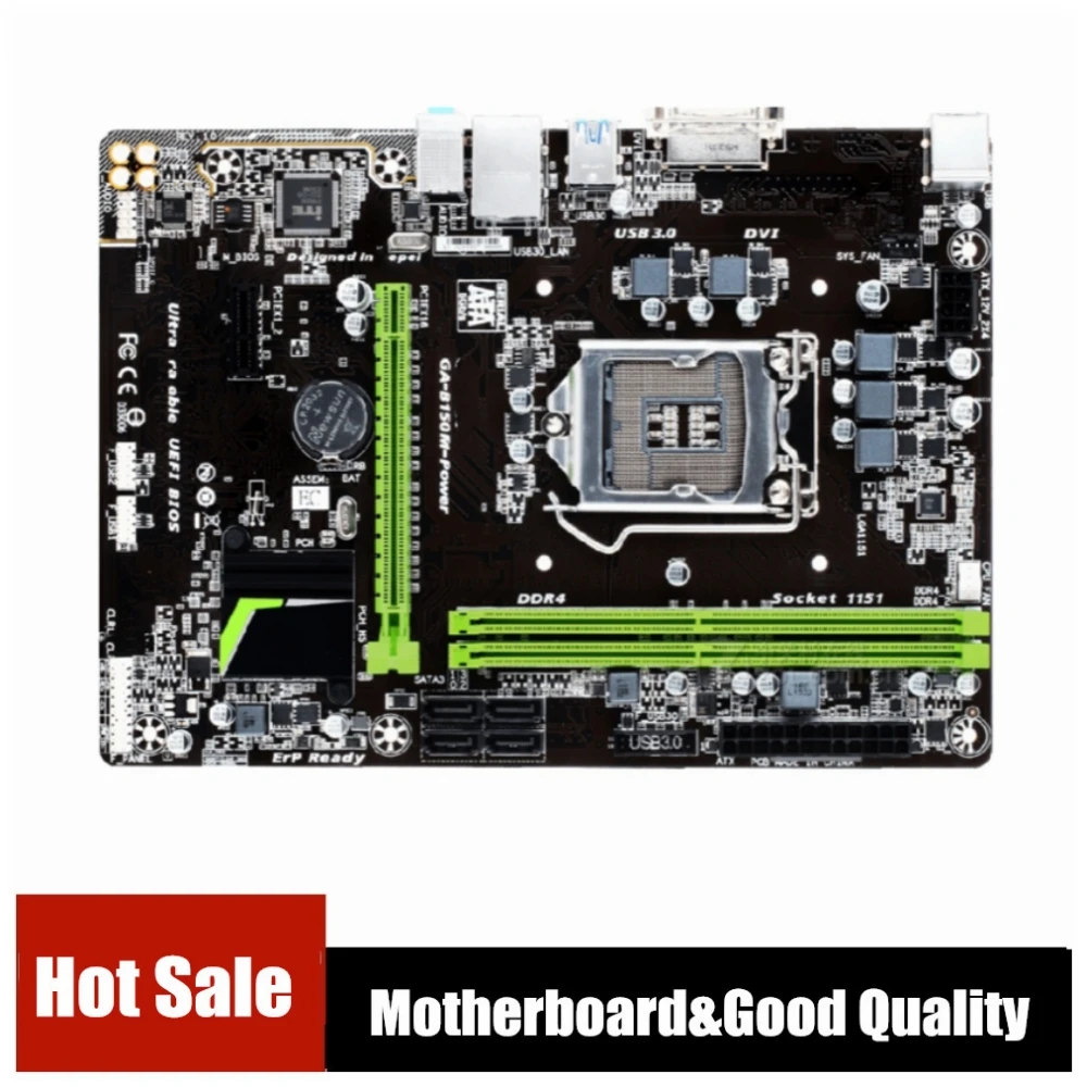 

Desktop Motherboard For B150M-Power motherboard LGA 1151 DDR4 M2 SATA 2 Mainboard