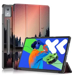 Premium Trifold Magnetic Leather Stand Smart Case - Enhanced Protection for Pad Pro 12.7 2025 (HH)