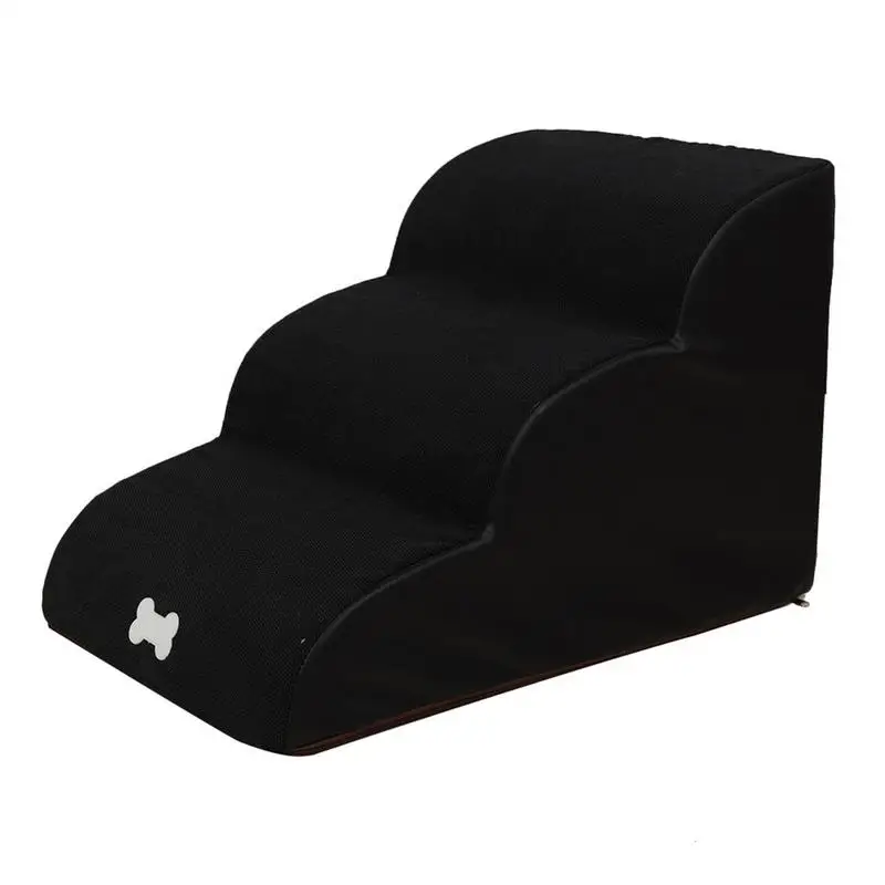 

Dog Stairs 3 Layers Dog House Pet Sofa Bed Stairs Puppy Cat Bed Dog Steps Removable Wash Pet Climbing Ladder For Get On High Bed