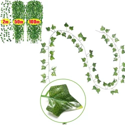 Artificial Ivy Vine Hanging Garland for Indoor and Outdoor Decor (BostonIvy)