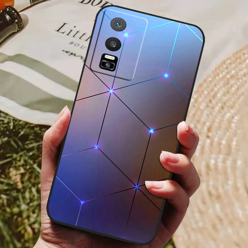 Silicone Back Cover with Soft Bumper - Durable Phone Case and Protective Shell