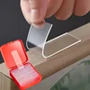 60 Sheets/Box Multipurpose Transparent Double-sided 60 Pcs Reusable Washable Waterproof Double Sided Adhesive Tape 2
