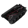 Rc Tank Smart Robot Tank Car Chassis Kit Rubber Track Crawler For Arduino 130 Motor Diy Robot Toys For Children 1