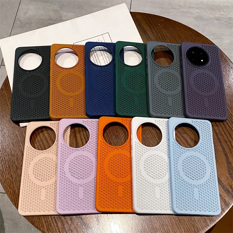Magnetic Matte Shockproof Case with Heat Dissipation and Soft Bumper Design