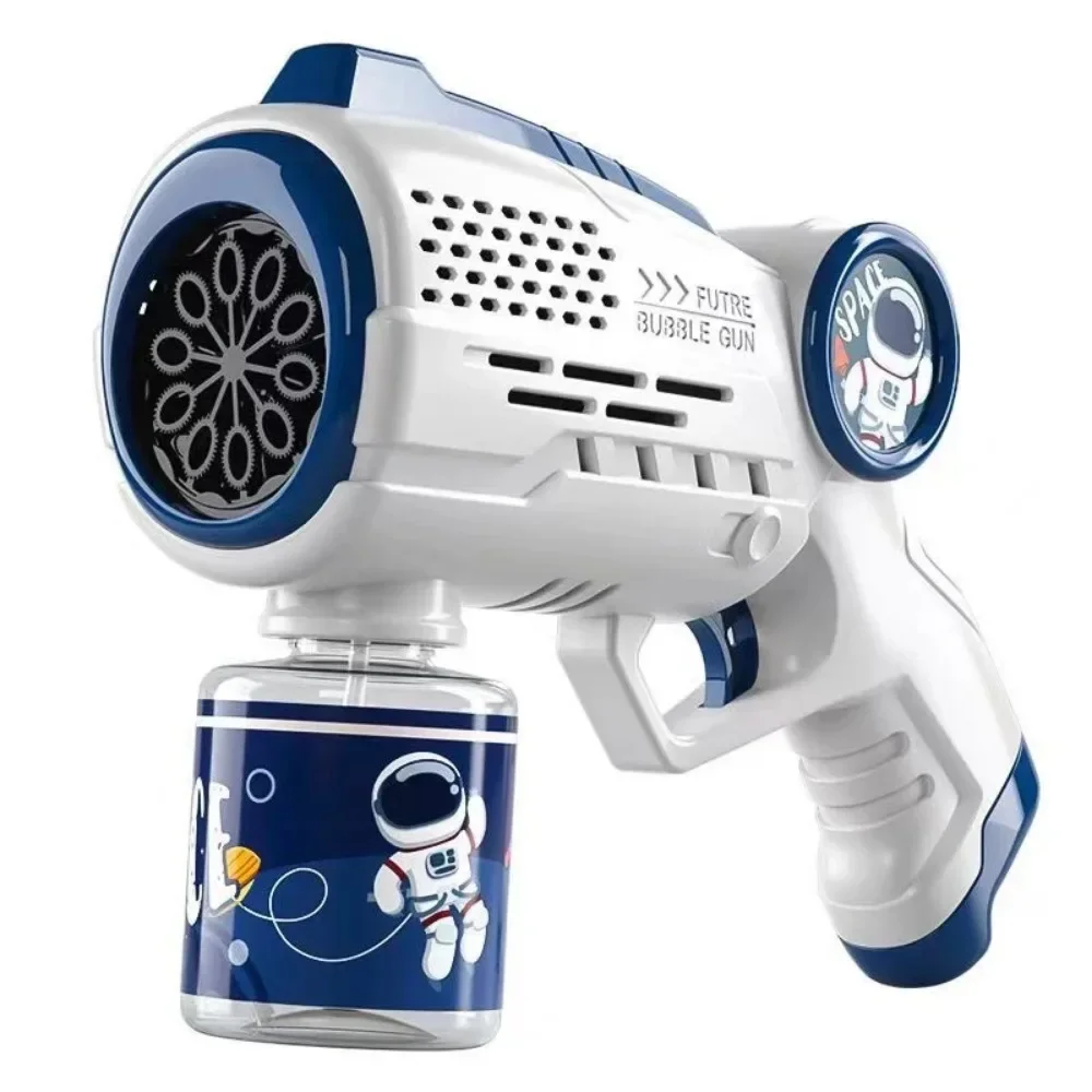 Fully Automatic Bubble Machine Children Toys Electric Soap Blower Electric Bubbles Maker with Lights Kids Gift Party Games 5