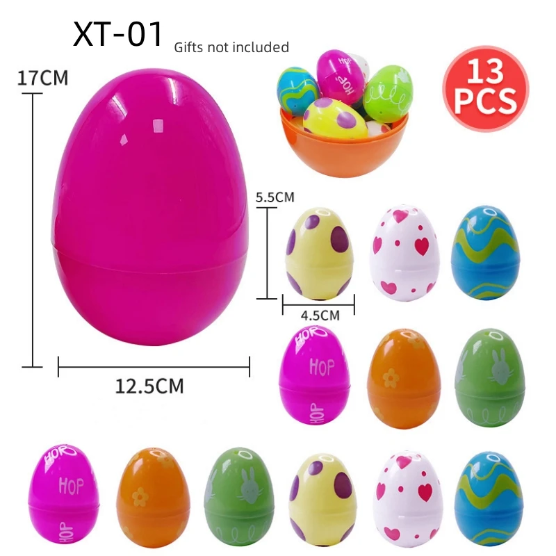 

12Pcs Set Easter Egg Blind Box Baby hand DIY Kit colourful eggs Kids Gift Favor Home Decor Easter Party Birthday Gift 2024