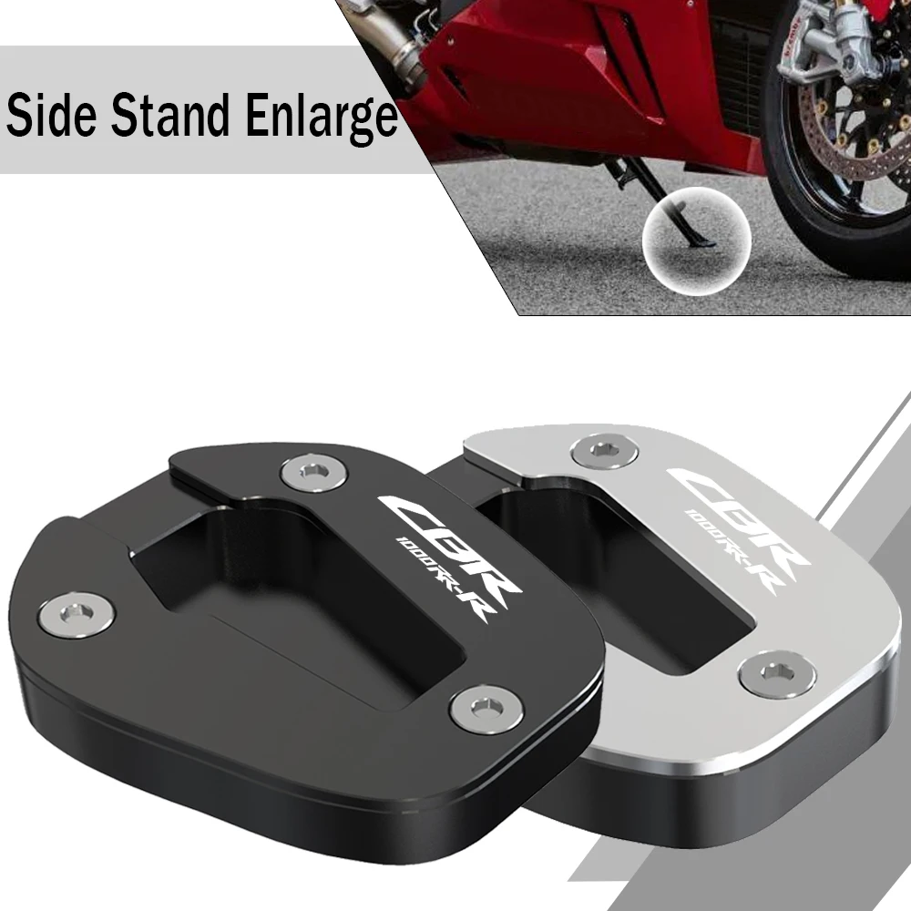 

2024 2025 CBR1000 RR-R New Motorcycle For Honda CBR1000RR-R Kickstand Sidestand Stand Extension Enlarger Pad 2020 2021 2022 2023