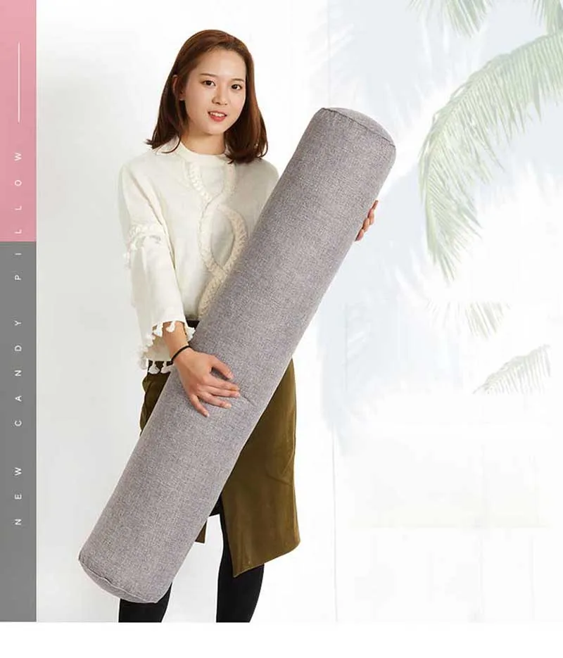 Macaroon Color Neck Roll Memory Foam Pillow Bolster Pillows Support for  Sleeping Bed Legs Back and Yoga - AliExpress