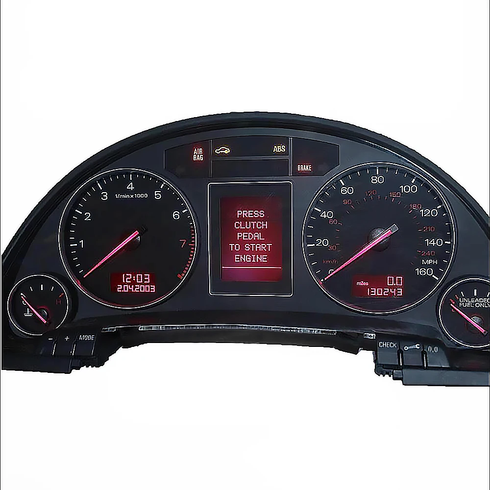 Audi  ӵ LCD ÷, Audi A4 B6 B7 ũ  ȼ ,  