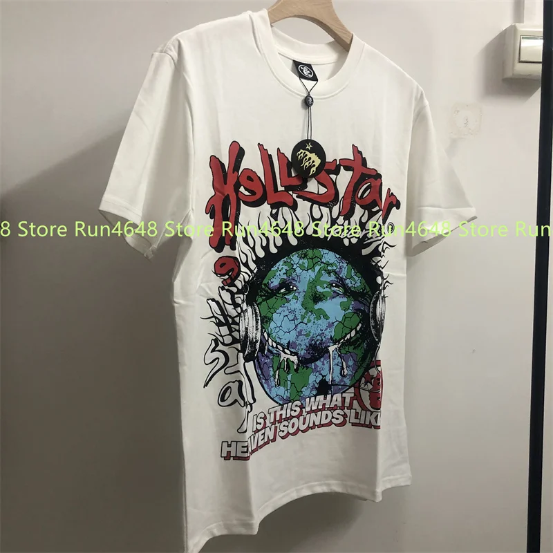

2024SS Hellstar Studios T-shirt Cotton Print Loose Hellstar Short Sleeve Tee