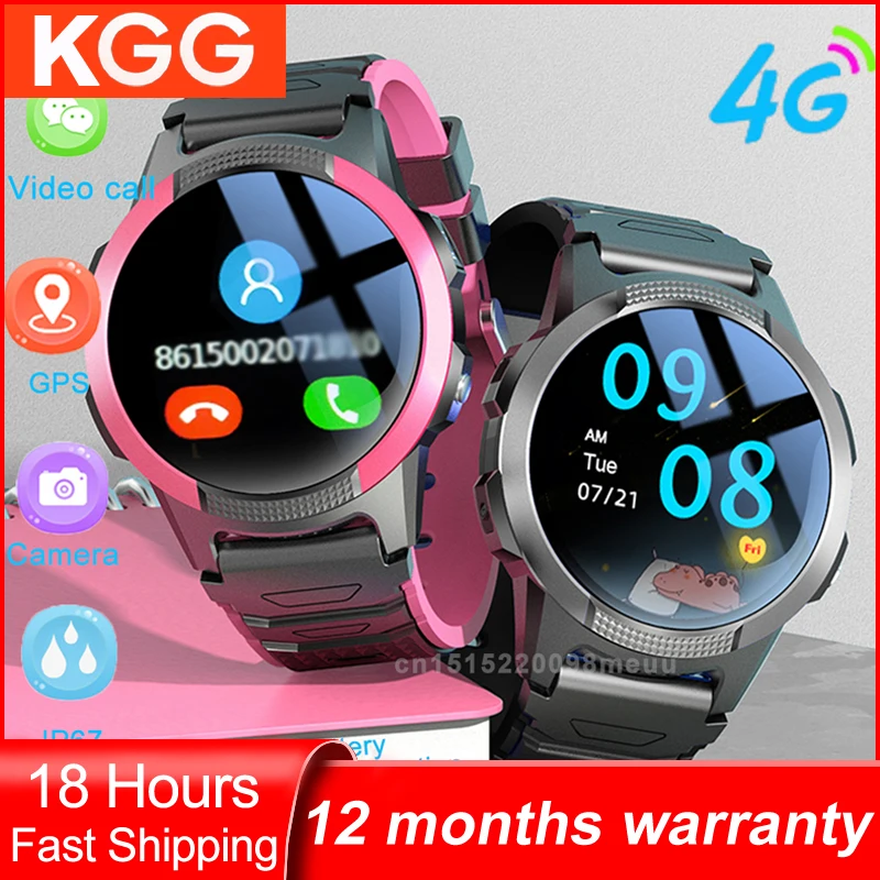 4G Kids Smart Watch con GPS Tracker videochiamata SOS con vibrazione Mute  Mode Phone Smartwatch per bambini 10 anni regali di compleanno - AliExpress