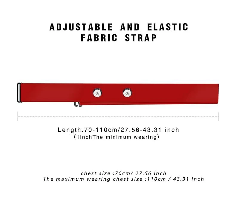 Cinghia Pettorale Cardiofrequenzimetro CooSpo - Compatibile Con Wahoo, Polar, Garmin - Foto 7