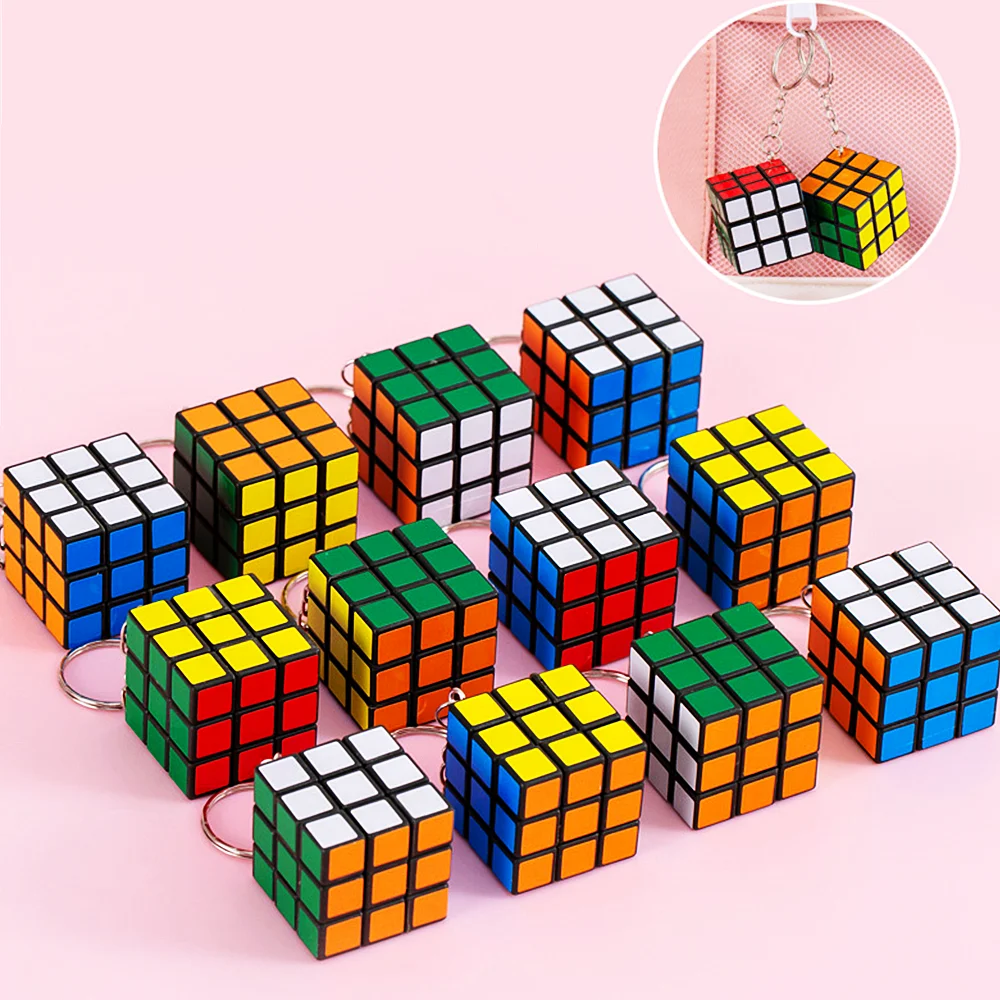 Magic Cube Toys 12Pcs Children Educational Toys Kindergarten Prize Kids Party Favors