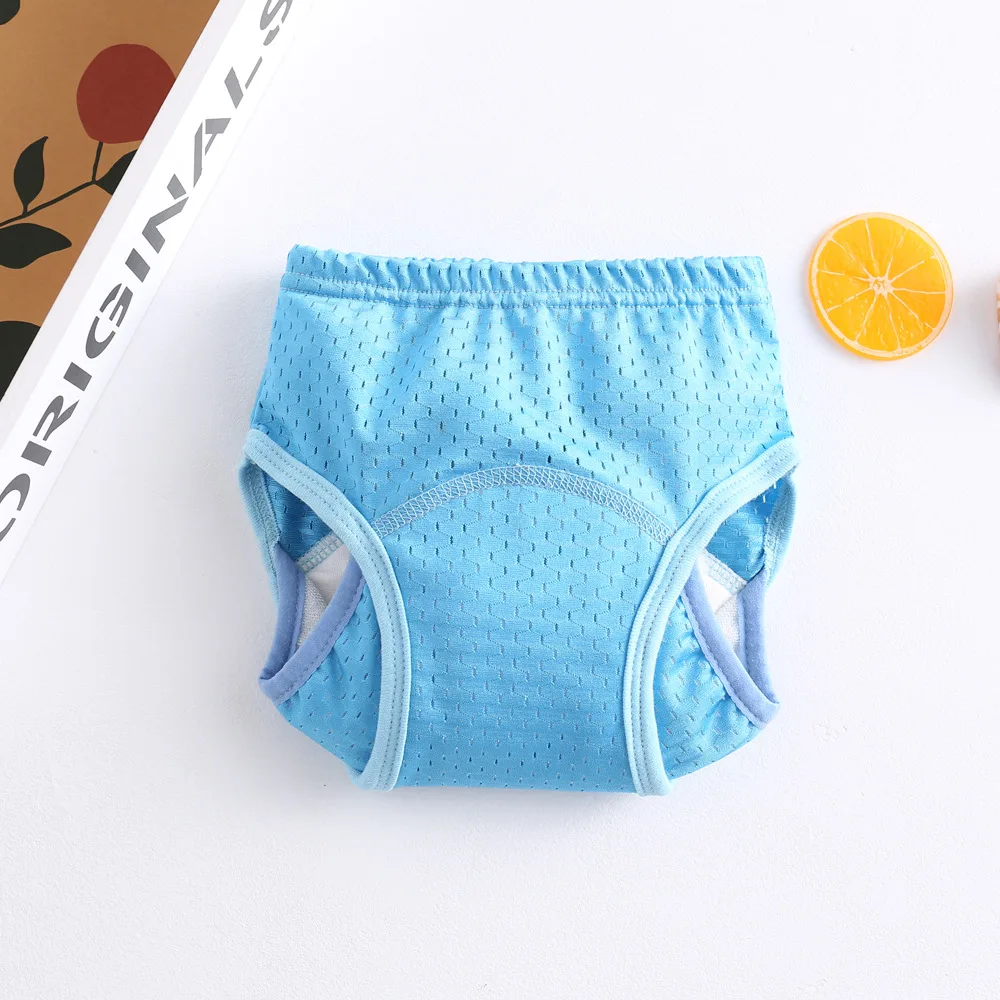 New Mesh Baby Waterproof Training Pants Summer Cotton Baby Diaper