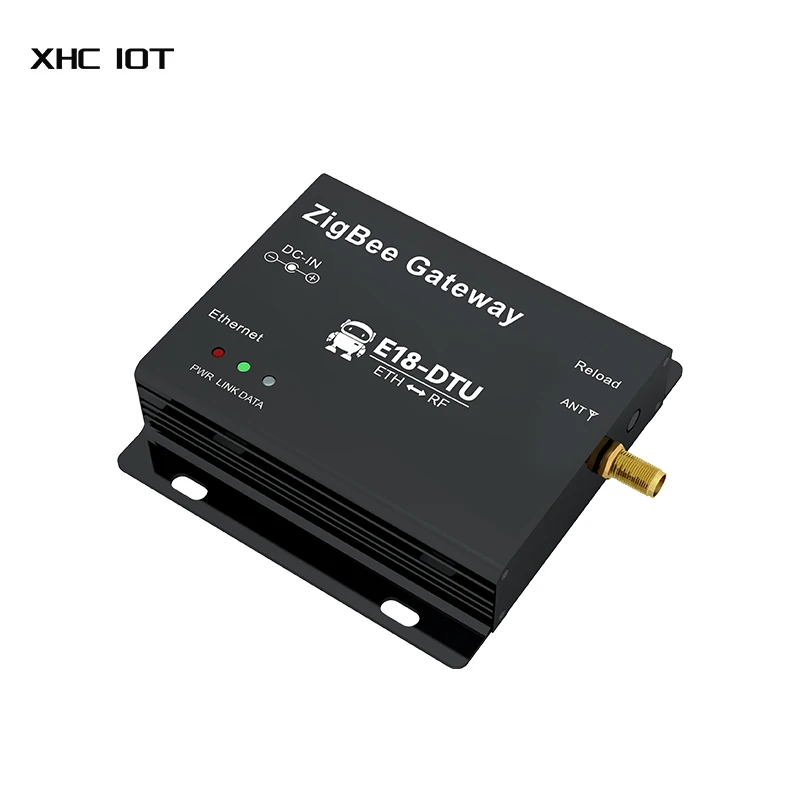 

Zigbee Gateway Wireless Transmission Self-Networking XHCIOT E18-DTU(Z27-ETH) TCP/UDP/HTTP/MQTT Mode 27dBm Ethernet Gateway