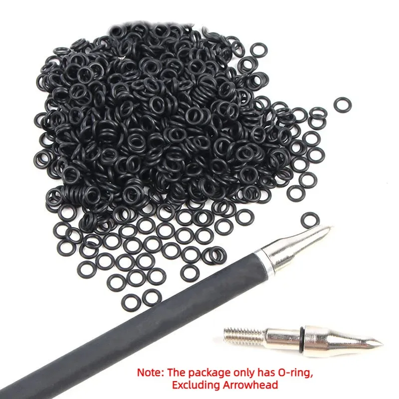

100pc Arrow Points Locks O Ring for Arrowhead Tips for all arrows easily assemble to avid moving outdoor