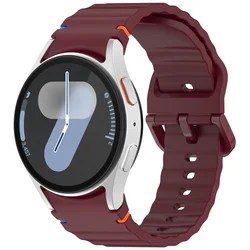 Silicone Sport Bracelet Strap - Galaxy 6 - 6 Classic (Wine red 09)