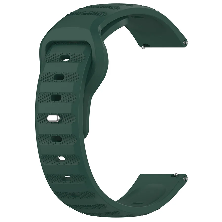 Versatile 22mm Silicone Smartwatch Replacement Strap