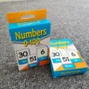 51pcs 0-100 Children's Enlightenment Number 123 Teaching Card Primary School English Learning Literacy Card 6