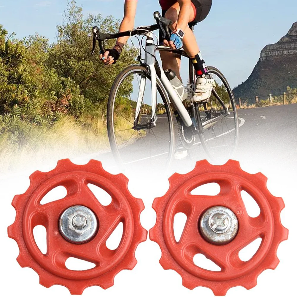 

2pcs 10T/13T/15T MTB Road Bike Jockey Guide Wheels Bicycle 6/7/8 Speed Rear Derailleur Guide Pulley Roller Idler Bearing Parts