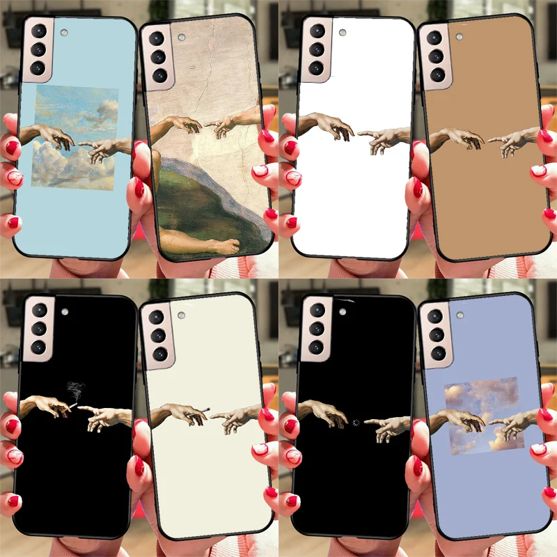 Custodia Estetica A Mano Per Samsung Galaxy S20 Fe S21 Ultra S8 S9 S10 Note 10 Plus Note 20 S22 Ultra Cover