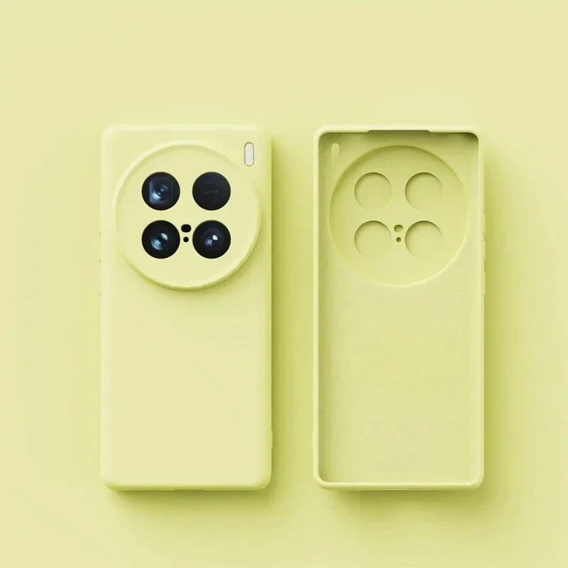 Premium Matte Silicone Protective Case - Luxurious Soft-Touch Finish with Enhanced Camera Guard and Sleek Design